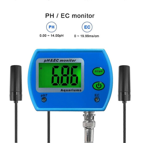 Ηλεκτρονικός μετρητής pH /EC Οξυμετρητής 2 σε 1 PH EC για ενυ 1