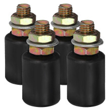 Replacement Rollers for Sliding Gate - 4 Pack of Nylon Wheel Pulley Rails with Guiding Rollers