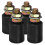 Replacement Rollers for Sliding Gate - 4 Pack of Nylon Wheel Pulley Rails with Guiding Rollers 1