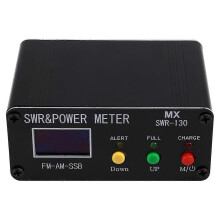 Digitales Stehwellenmessgerät mit 120 W SWR, 1,8–54 MHz Kurzwellenmessung, FM-, AM- und SSB-Betriebsarten,