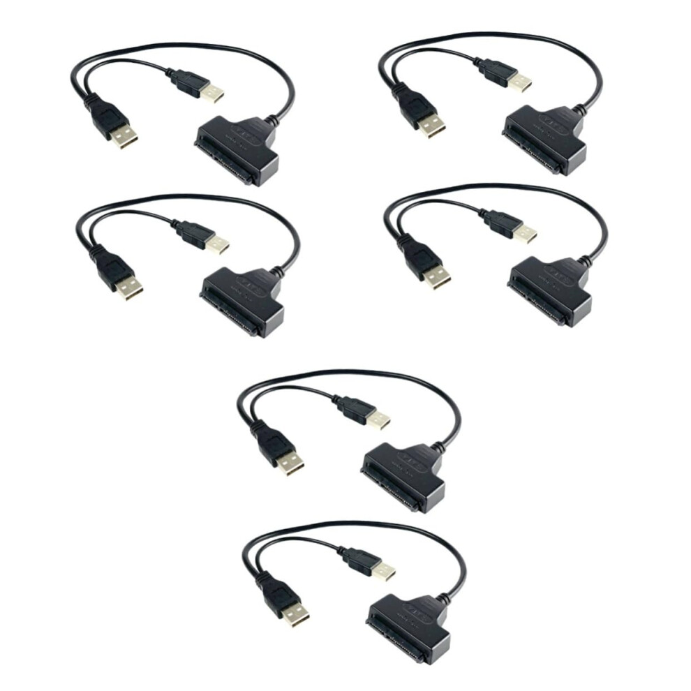 6 Pcs Hdd Data Cable For External Hard Drive Adapter Refï¼Pki Black 477169043924