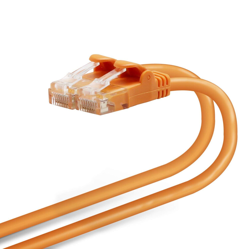 Soft Cat 6 Lan Cable 2 M Refï¼Nft Orange 477169044037