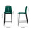 Living And Home (Green) 2PCS PU Leather Upholstered Bar Stools 7