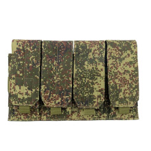 Outdoor Sports Airsoft Gear Molle Assault Combat Hiking Bag Vest Accessory - Russia Camo
