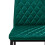 Living And Home (Green) 2PCS PU Leather Upholstered Bar Stools 5