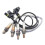 4Pcs Up+Downstream Lambda O2 Oxygen Sensor compatible BMW E87 120i E90 320i E91 11787530282 11787512985 1