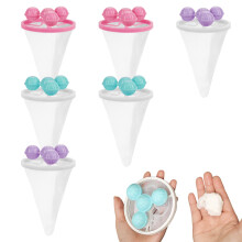 6 Pack Pet Hair Remover for Laundry, Reusable Floating Hair Filtering Mesh Removal, Lint Catcher for Washing Machine