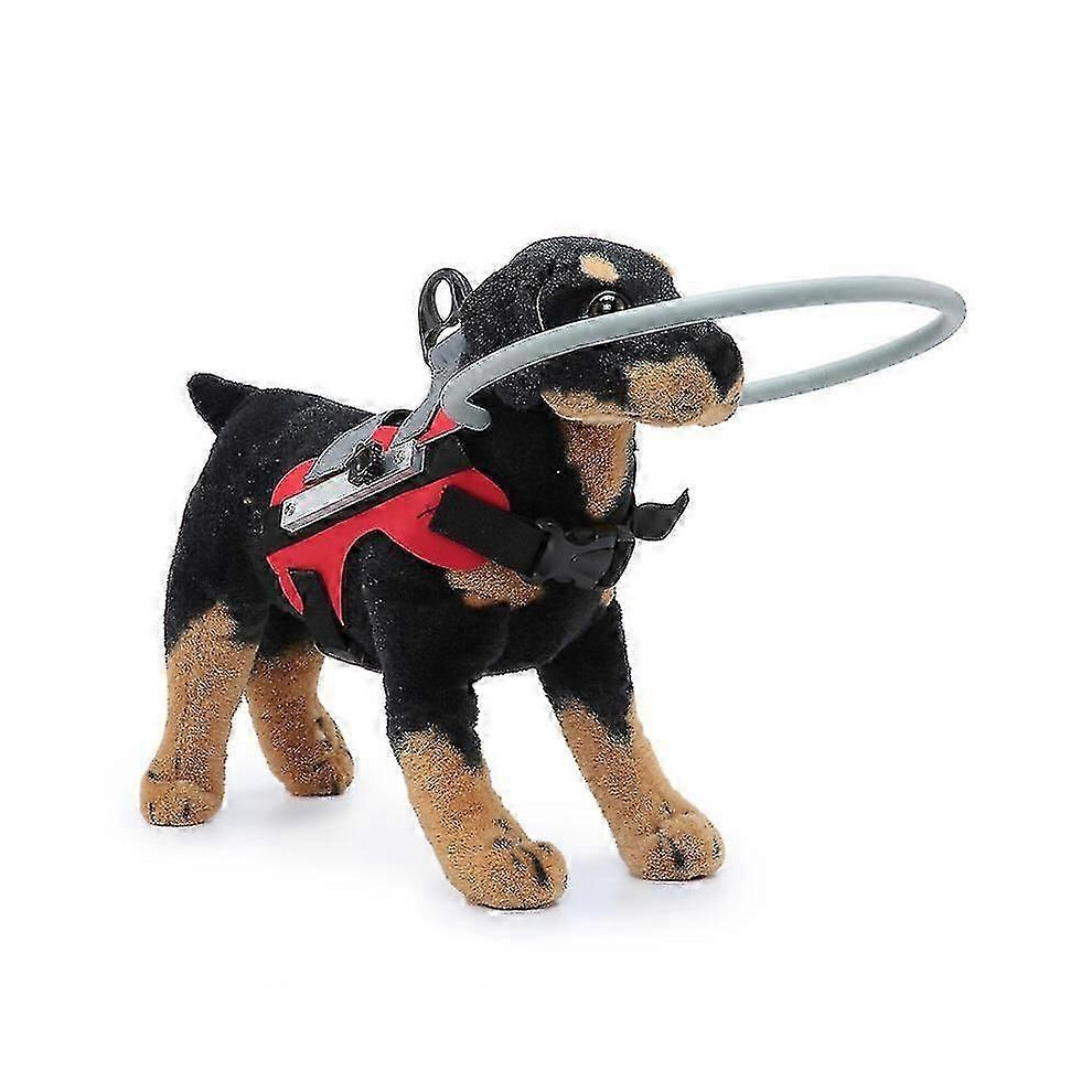 Kikidex (Red, S) Halo Blind Dog Harness Guide Device Help For Blind Dogs To Avoid Accidents Build Confidence Ideal Blind Dog Accessory To Navigate Surroundi