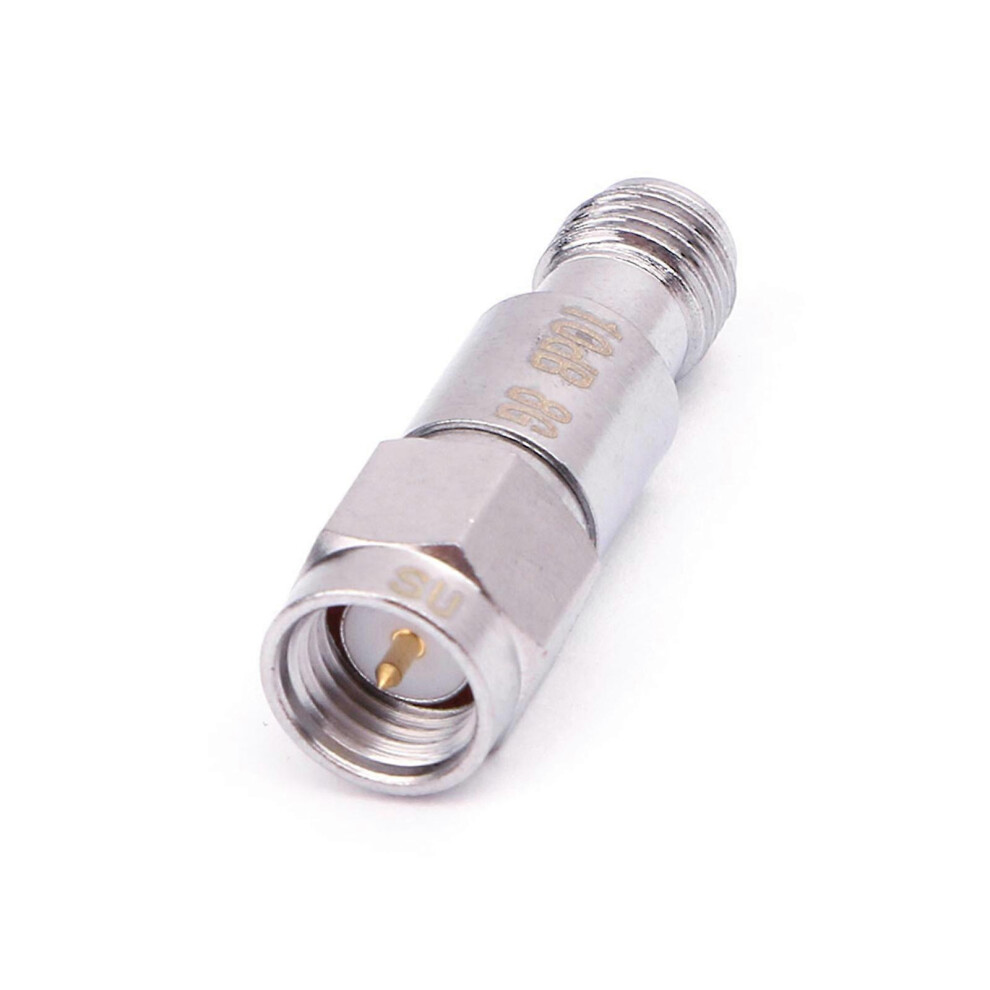 (2DB, One size) 2W SMA DC-6GHz 8Ghz Coaxial Fixed Attenuators Frequency 6GHz SMA Fixed Connectors 40DB/30DB/20DB/10DB/6DB/3DB