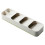 (As show, One size) Kitchen Drawer Organizer Tray Compact Cutlery Organizer 1