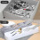 (As show, One size) Kitchen Drawer Organizer Tray Compact Cutlery Organizer 3
