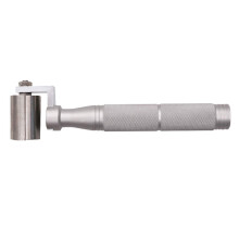 Stainless Wallpaper Pressure Roller Edge Seam Roller Hand Wall Paper Tools (1.6inch)