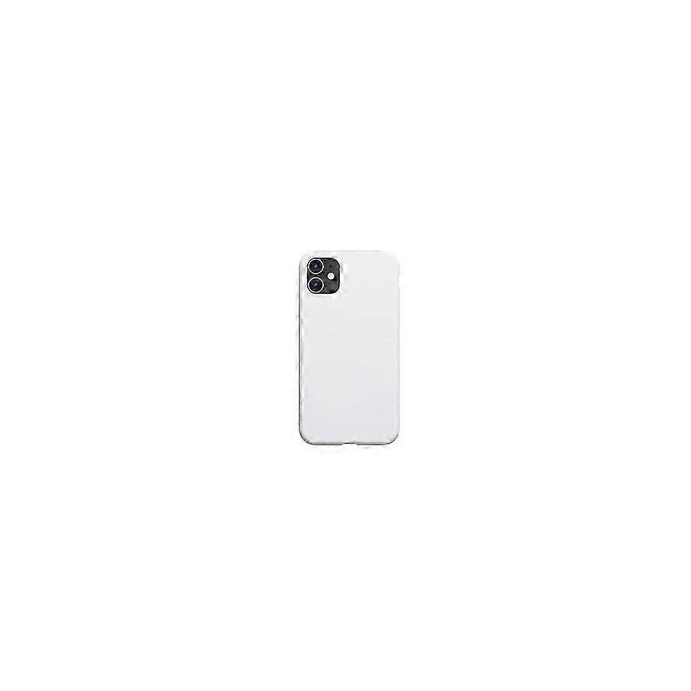 (As show, One size) Silicone Case For Iphone 11 White
