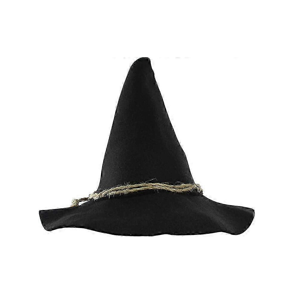 Kikidex (As Show, One Size) Adult Scarecrow Hat Deluxe Felt Oktoberfest Wizard Witch Hillbilly Hat Costume