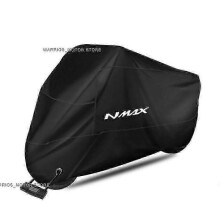 (3XL for 220cm, Black) Waterproof Cover for YAMAHA NMAX 155 NMAX 125 N-MAX 150 2015-2020 Models - UV Dust and Snowproof Protection