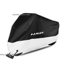 (2XL for 200cm, Silver) Waterproof Cover for YAMAHA NMAX 155 NMAX 125 N-MAX 150 2015-2020 Models - UV Dust and Snowproof Protection