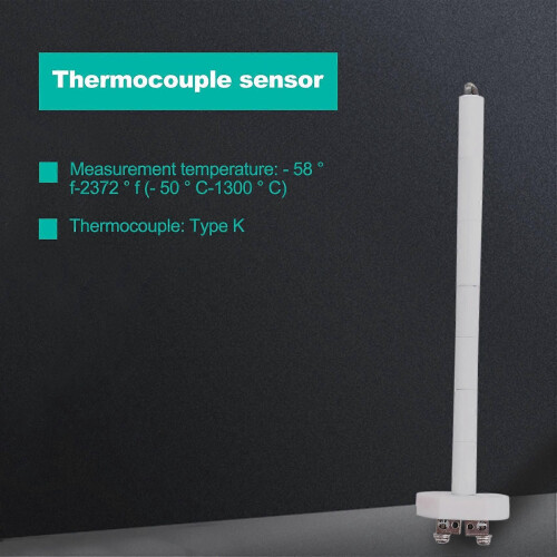Högtemperatur K-typ termoelementsensor kompatibel för keramisk ugn 1
