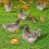 (E) Life-like Double-Sided Printed Acrylic Garden Statue Featuring a Rooster Ornament 3