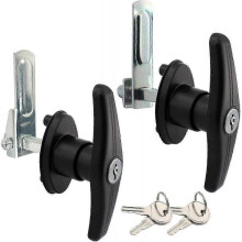 T-Handle Lock for Truck Cap Truck Canopy Camper Shell, Keyed Alike, Fit for