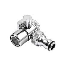 Portable Dishwasher Hose Faucet Splitter Sink Adapter Washing Machine Faucet Diverter Faucet Connector