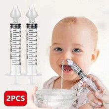 Professional Baby Nasal Aspirator - Silicone Nasal Suction - Cleanable & Reusable