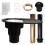 Quick-Install Freestanding Tub Drain Set with Brass Tailpiece for Easy Installation 2