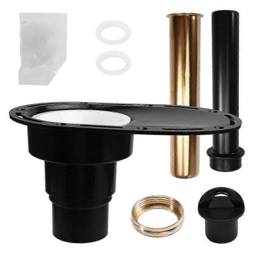 Quick-Install Freestanding Tub Drain Set with Brass Tailpiece for Easy Installation