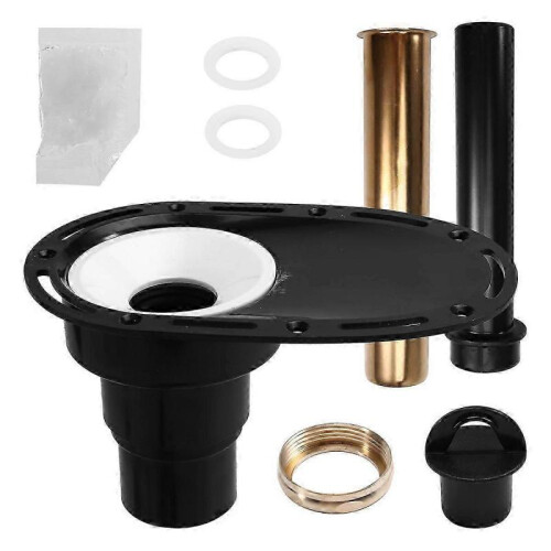 Quick-Install Freestanding Tub Drain Set with Brass Tailpiece for Easy Installation 2