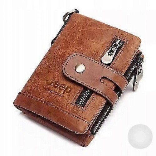 Jeep Genuine Leather Men's Wallet as a Gift