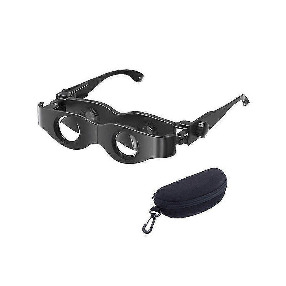 (As show, One size) Professional Hands-free Binocular Glasses For Fishing Bird Watching Sports Concerts Theater Opera Tv Sight Seeing-