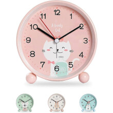 (As show, One size) Alarm Clock For Boys And Girls, Educational Alarm Clock For Kids, Easy To Set And Battery Operated,
