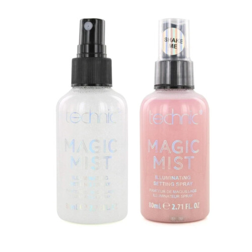 Technic 2X TECHNIC Magic Mist Make Up Illuminating Glow Iridescent & Rose