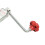 1500lbs Adjustable Trailer Jack with 8 Inch Wheel 14