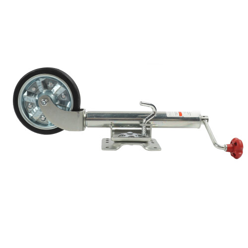 1500lbs Adjustable Trailer Jack with 8 Inch Wheel 1