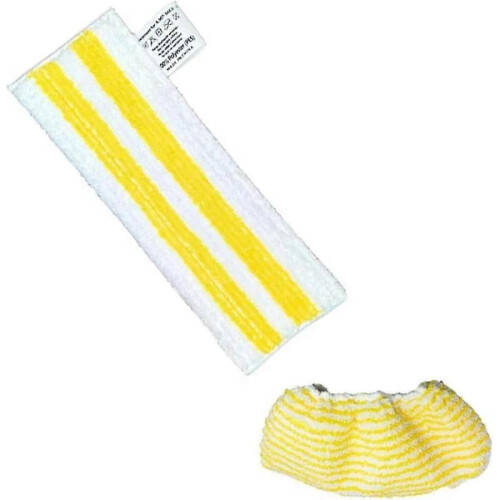 Replacement Microfiber Mop Pads Set for Karcher SC2 SC3 SC4 SC5 Steam Cleaners - 8 Pack 1
