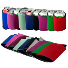 -10pcs Neoprene Beer Can Cooler Beverage Bottle Holder Sleeve Insulation Sleeve