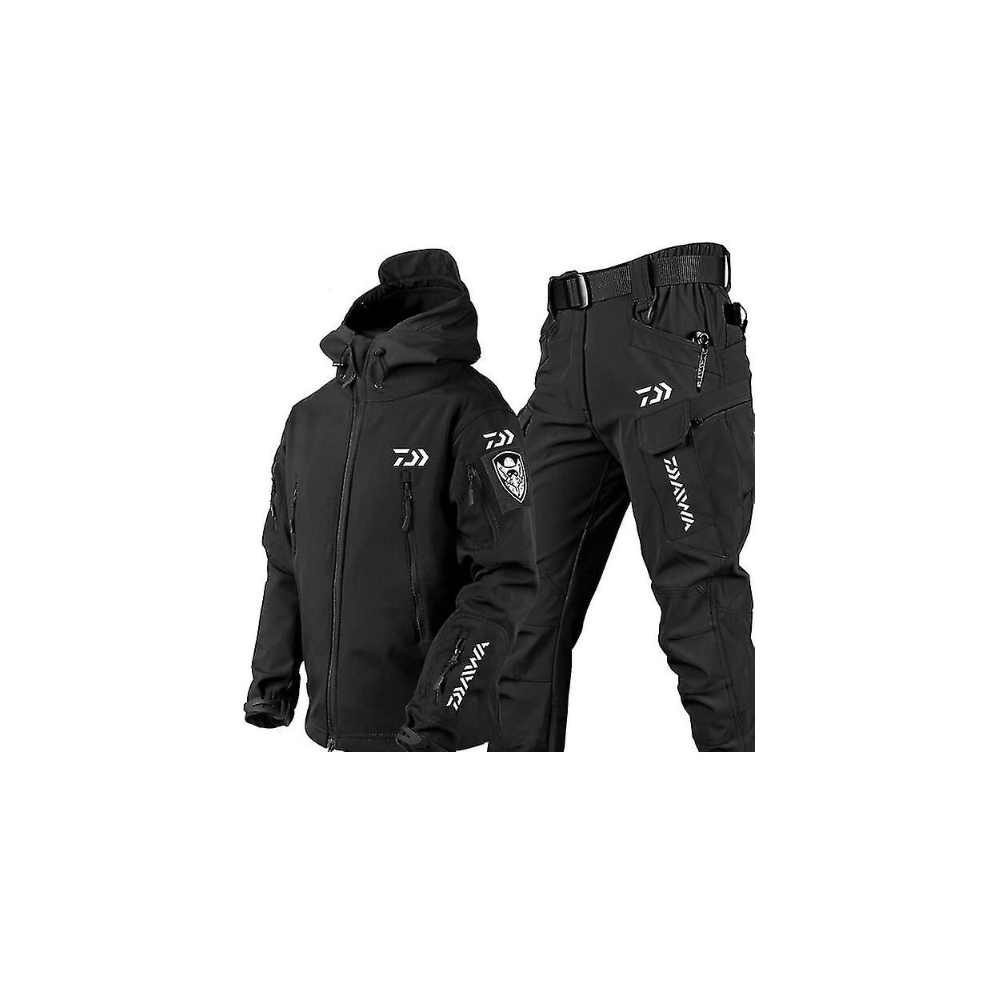 (Xxl, Suits 04) Men's Tactical Windproof Waterproof Jacket Special Forces Soft Shell Fishing Suit Men's Army Combat Pants Men's Fishing Jackets Not,Specified