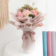 (White) 40Pcs/Set Tissue Paper Wear-resistant Multi-purpose Easy Matching Gift Wrap Tissue Paper for Flower