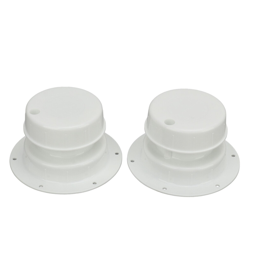 2Pcs Rv Plumbing Vent Caps Prevent Leaks Camper White 9121376723186