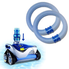 2 pcs Pool Vacuum Hose,Replacement Pool Hose for Zodiac Baracuda MX6 MX8 Cleaner,39 Inch Twist Lock Hose for Pool Systems R0527700