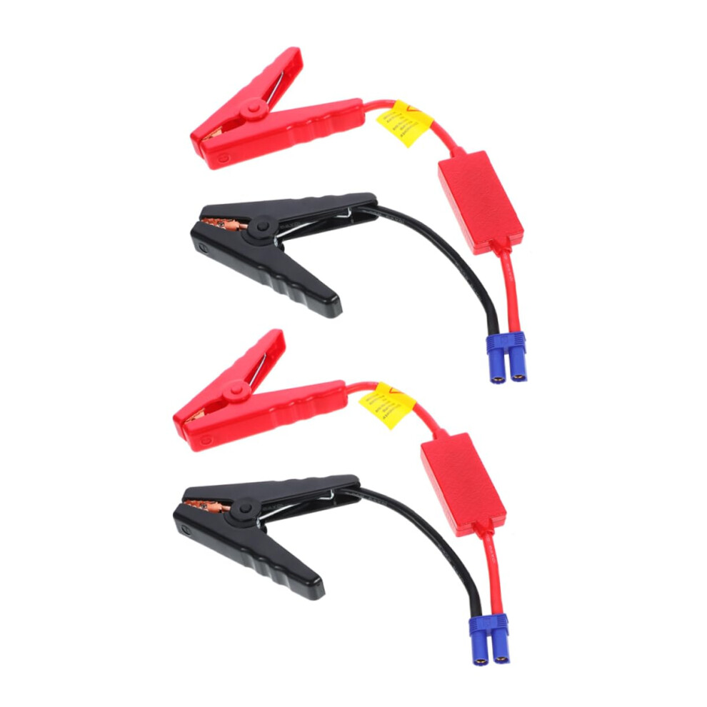 2Pcs Heavyduty Car Battery Jumper Cables Interface Vehicle Starting Power Supply Jump Starter Cable Emergency Power 477169050342