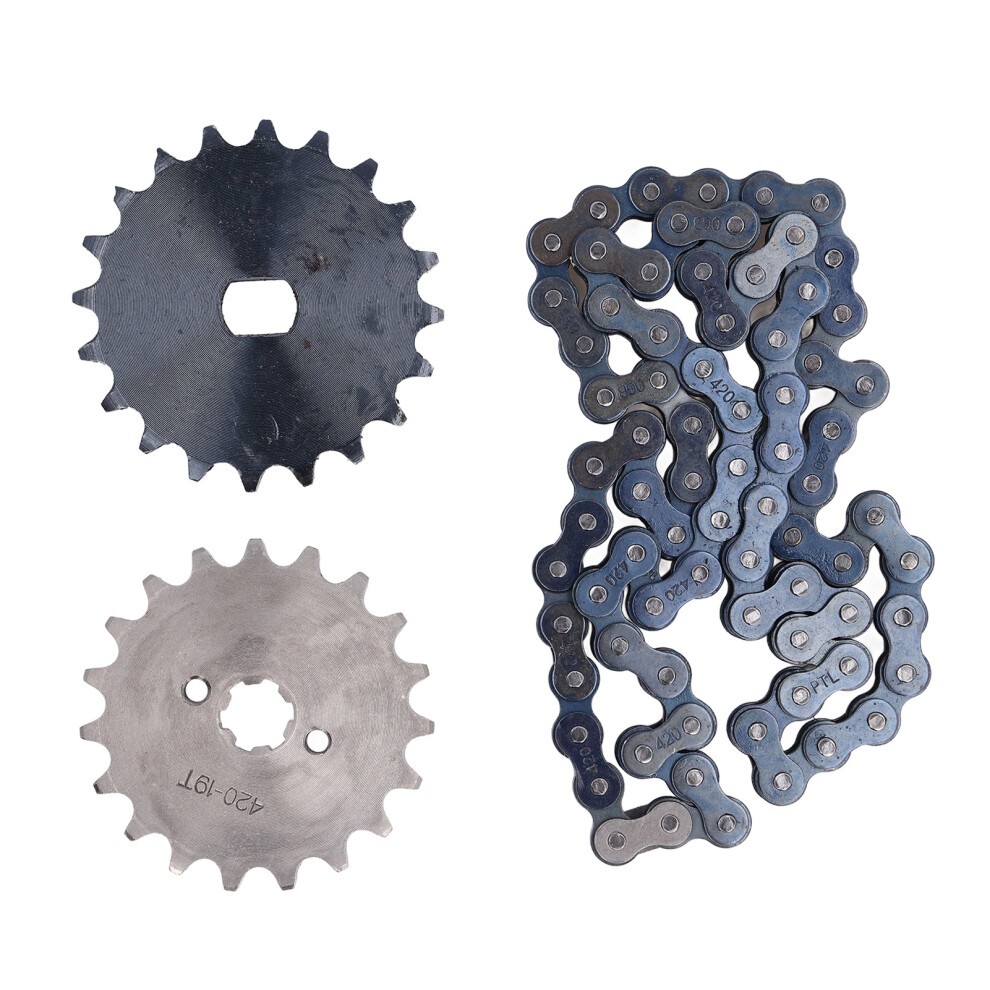420 Chain Set 19T Front Sprocket 20T H Hole Rear 9121376723414