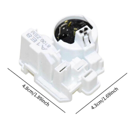 (No pin) Refrigerator Compressor PTC Starter Lower Starting Current 8100 Relay Spares No pin 1
