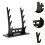 (Black 4 Tier) Sword Stand Display Support Sword Holder for Templar Wakizashi Samurai Sword Black 4 Tier 3