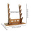 (Walnut 4 Tier) Sword Stand Display Support Sword Holder for Templar Wakizashi Samurai Sword Black 4 Tier 2