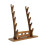 (Walnut 5 Tier) Sword Stand Display Support Sword Holder for Templar Wakizashi Samurai Sword Black 4 Tier 1