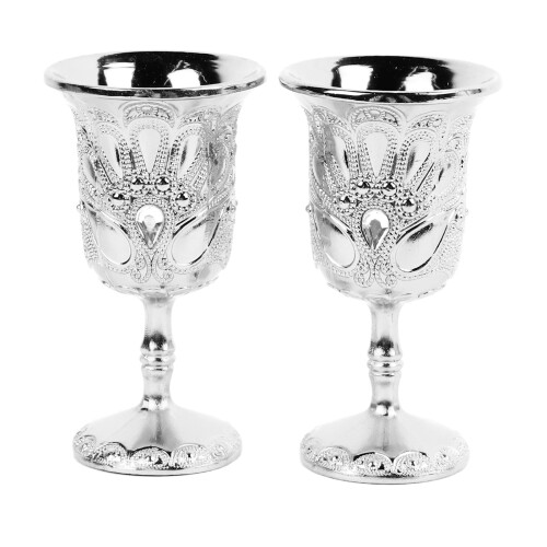 2pcs Vintage Cocktail Glass Exquisite Light Luxury 1