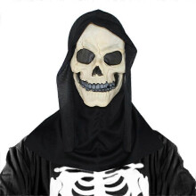 (Style 12) Halloween Creepy Zombie Mask, Scary Walking Dead Man Head Mask, Latex Horror Costume Cosplay Props for Adults With Gauze