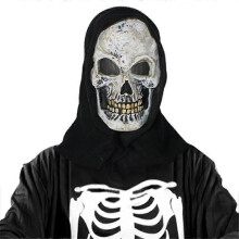 (Style 11) Halloween Creepy Zombie Mask, Scary Walking Dead Man Head Mask, Latex Horror Costume Cosplay Props for Adults With Gauze