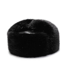 (COLOR 1) Winter Trapper Hat - Leather Russian Ushanka Trooper Aviator Hats for Men & Women - Snow Eskimo Hat with Ear Flaps for Cold Weather